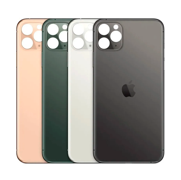 Tampa Traseira Vidro com Furo Maior Para iPhone 11 Pró