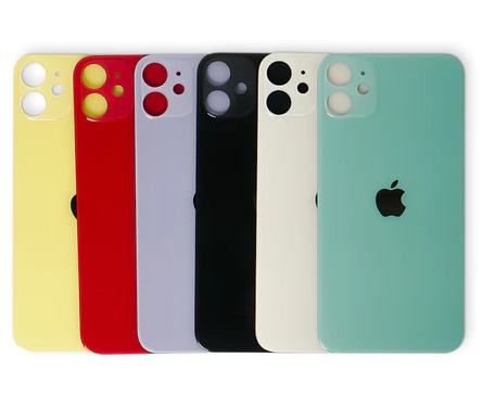 Tampa Traseira Vidro com Furo Maior Para iPhone 11