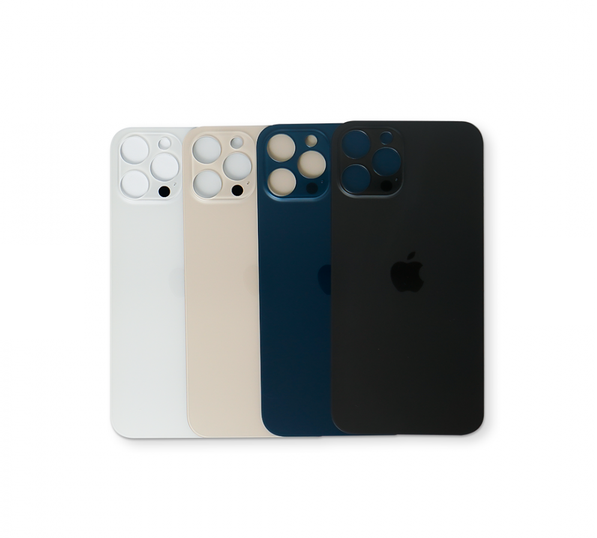 Tampa Traseira Vidro com Furo Maior Para iPhone 12 Pró