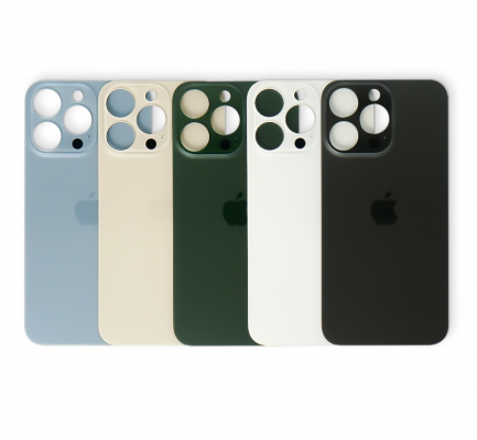 Tampa Traseira Vidro com Furo Maior Para iPhone 13 Pró