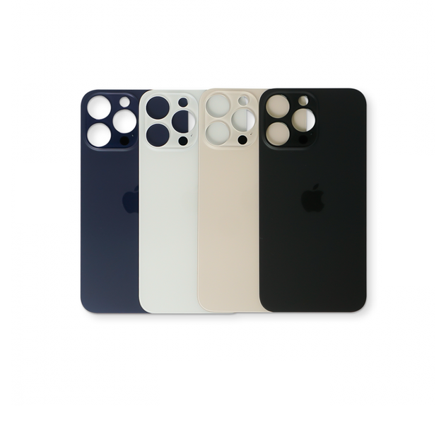 Tampa Traseira Vidro com Furo Maior Para iPhone 14 Pró Max