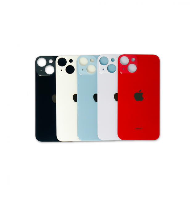 Tampa Traseira Vidro com Furo Maior Para iPhone 14